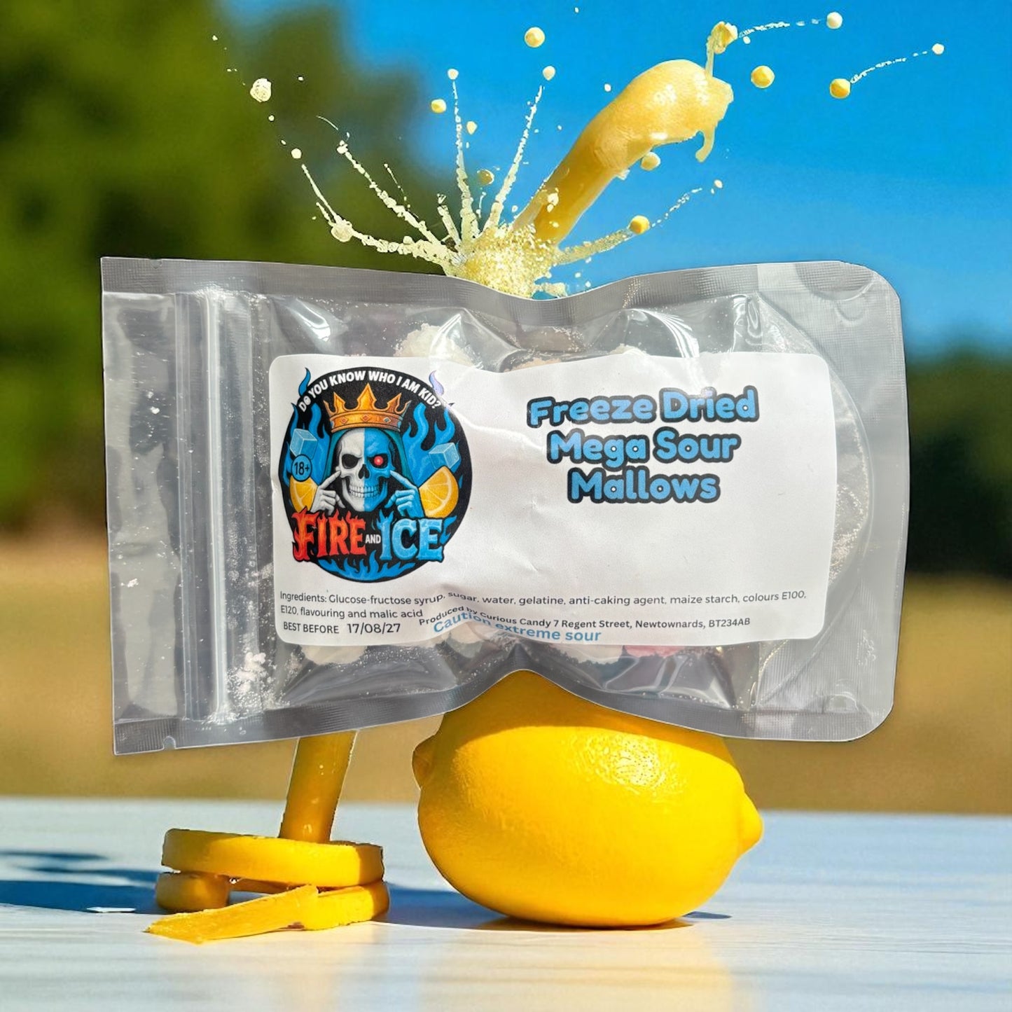 Fire & Ice Adults Sour Challenge Sweets